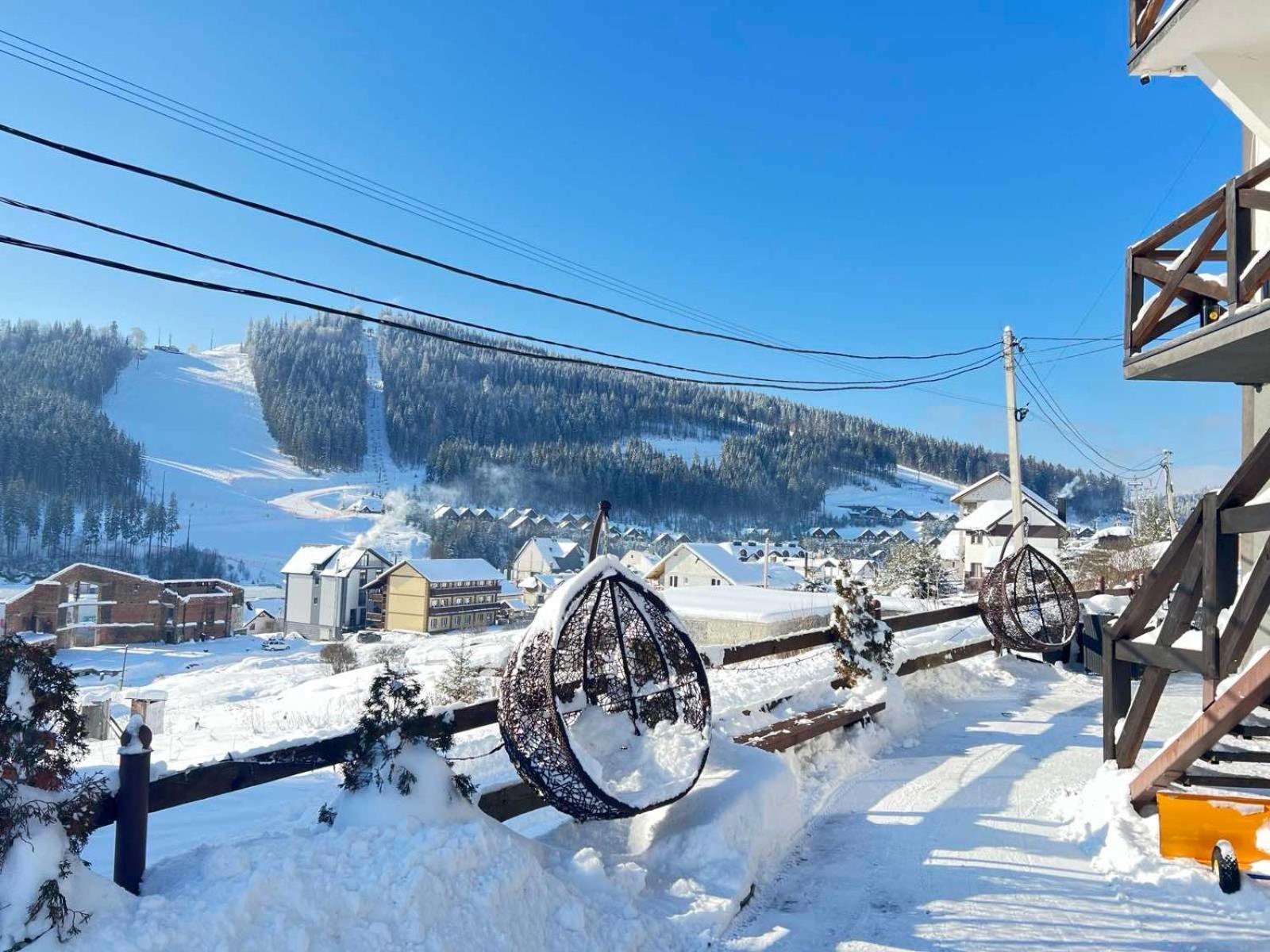 Панорама Гір Hotell Bukovel Eksteriør bilde